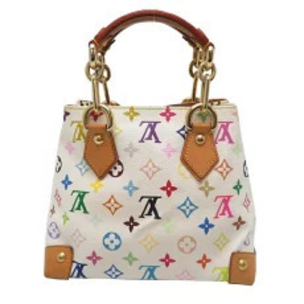Louis Vuitton Audra Handbag Monogram Multicolor Brown